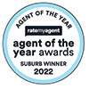 RateMyAgent Agent of the Year 2022 for Kambah Property Sales